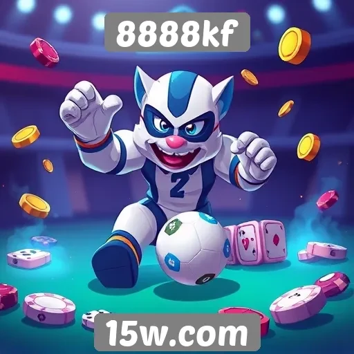 8888kf oferece variedade de jogos para apostadores