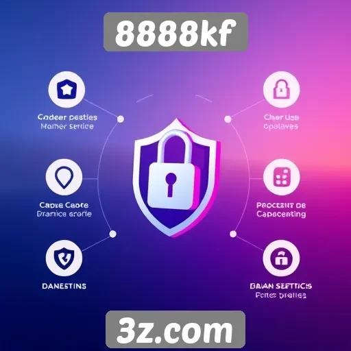 Características de segurança no site 8888kf